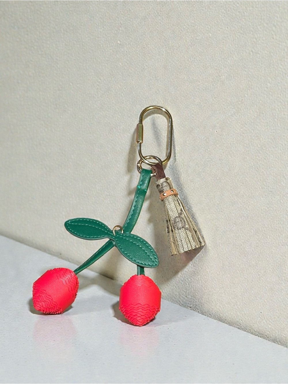 Upcycled Louis Vuitton Monogram Canvas Tassel with unbranded bag Charms XSOLDX
